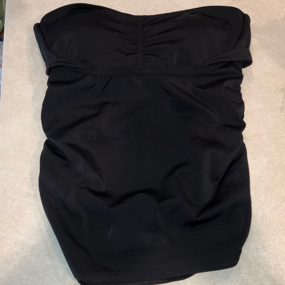Soma black swim halter Tankini  NWT - Picture 1 of 5